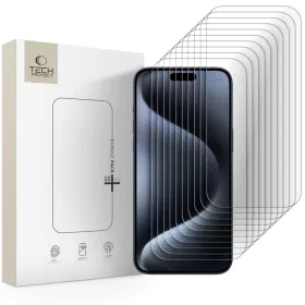   iPhone 15 Pro Max Tech-protect Bundle 10-pack üvegfólia Clear
