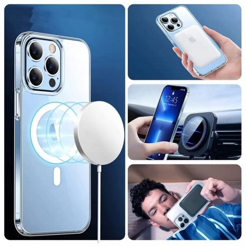 Tech-Protect FLEXAIR MAGSAFE Hybrid átlátszó tok, Apple Apple iPhone 14 tok