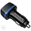 Borofone B14 Max Szivargyújtós töltő 2xUSB, 2,4A, fekete