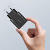 Tech-Protect C30W 2-portos hálózati töltő PD30W/QC3.0 fekete