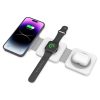 TECH-PROTECT QI15W-A24 3IN1 mágneses MAGSAFE vezeték nélküli töltő fehér
