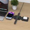 TECH-PROTECT QI15W-A24 3IN1 mágneses MAGSAFE vezeték nélküli töltő fehér