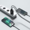 Tactical Microgrid GaN 45W Töltő, USB-A + Type-C, szürke