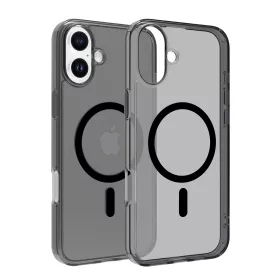   Dviced Smoke MagSafe tok Apple iPhone 16 Plus készülékhez – Fekete