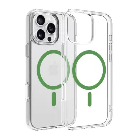   Dviced Clear C MagSafe tok Apple iPhone 16 Pro Max készülékhez – Zöld