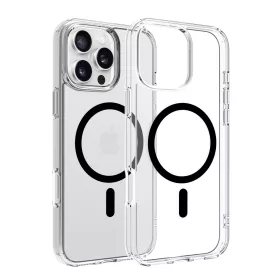   Dviced Clear C MagSafe tok Apple iPhone 16 Pro Max készülékhez – Fekete