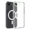 Dviced Magnetic iPhone 17e/16e clear case - White