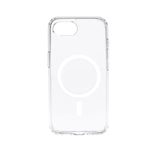 Dviced Magnetic iPhone 17e/16e clear case - White