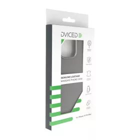   Dviced Leather MagSafe tok Apple iPhone 16 Pro Max készülékhez – Szürke