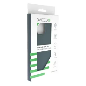   Dviced Leather MagSafe tok Apple iPhone 15 készülékhez – Kék