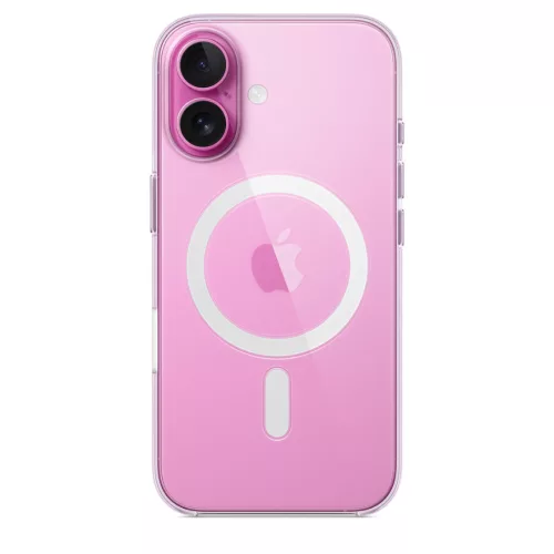 MagSafe-rögzítésű iPhone 16 áttetsző tok