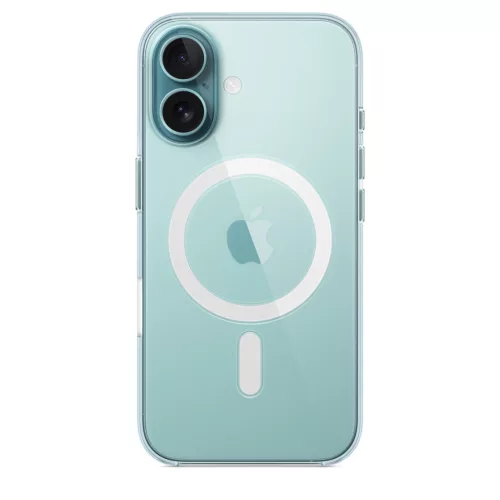 MagSafe-rögzítésű iPhone 16 áttetsző tok