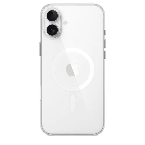 MagSafe-rögzítésű iPhone 16 Plus áttetsző tok