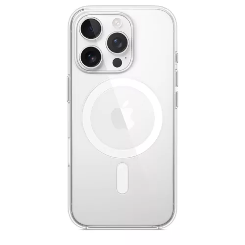 MagSafe-rögzítésű iPhone 16 Pro áttetsző tok