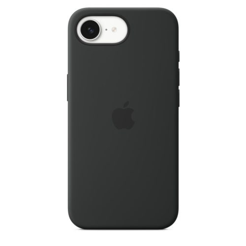 Apple iPhone 16e Szilikon tok - fekete