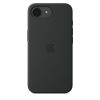 Apple iPhone 16e Szilikon tok - fekete