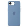 Apple iPhone 16e Szilikon tok-  tél kék
