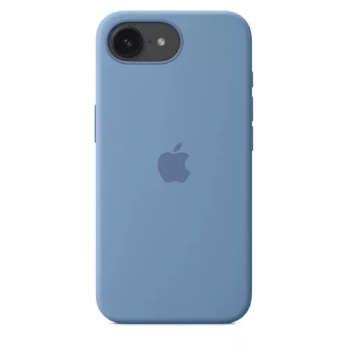 iPhone 16e-szilikontok – télkék