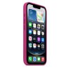 Apple iPhone 16e Szilikon tok -  fukszialila