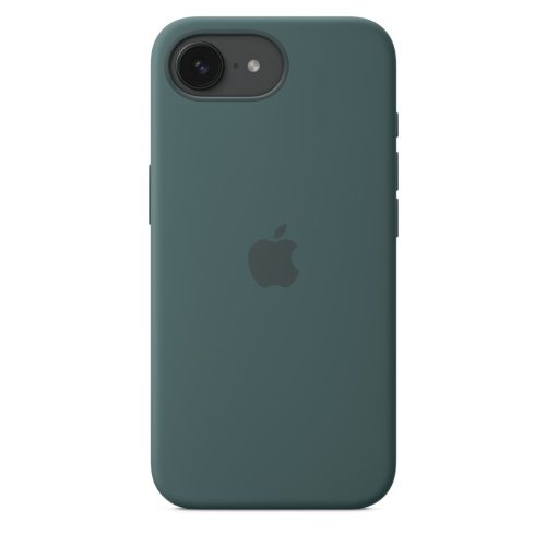Apple iPhone 16e szilikon tok – Lake Green (tóparti zöld)