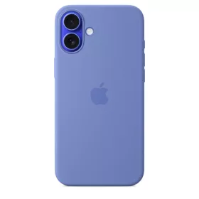   MagSafe-rögzítésű iPhone 16 Plus-szilikontok – télizöldkék