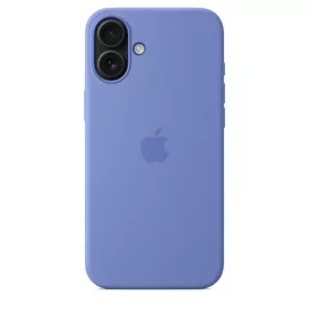   MagSafe-rögzítésű iPhone 16 Plus-szilikontok – télizöldkék