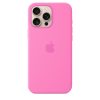 Apple iPhone 16 Pro Max Szilikon tok, Magsafe kompatibilis - bazsarózsa (SEASONAL)
