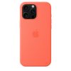 Apple iPhone 16 Pro Max Szilikon tok, Magsafe kompatibilis - mandarin (SEASONAL)