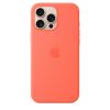 Apple iPhone 16 Pro Max Szilikon tok, Magsafe kompatibilis - mandarin (SEASONAL)