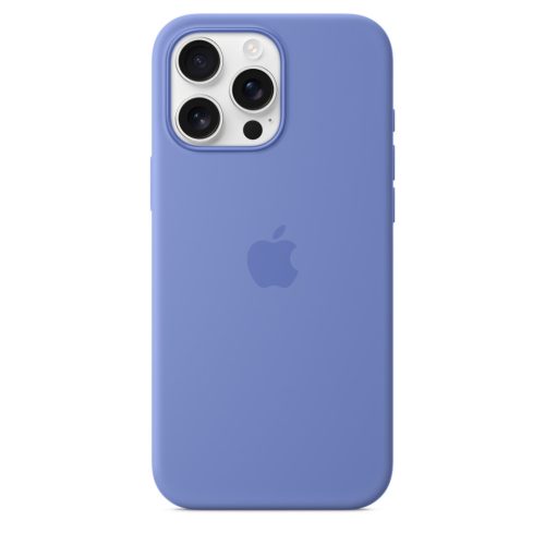 Apple iPhone 16 Pro Max Szilikon tok, Magsafe kompatibilis - meténglila (SEASONAL)