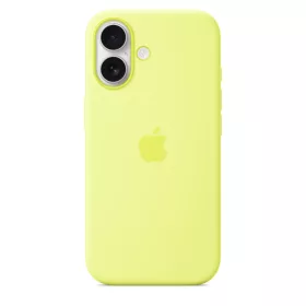   Apple iPhone 17 szilikon tok MagSafe kompatibilis – Neon Yellow (neon sárga)