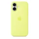 Apple iPhone 17 szilikon tok MagSafe kompatibilis – Neon Yellow (neon sárga)