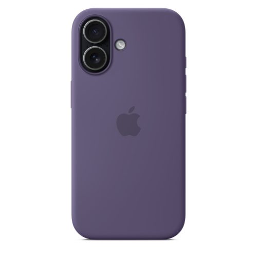 Apple iPhone 17 szilikon tok MagSafe kompatibilis – Purple Fog (lila köd)