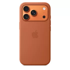   Apple iPhone 17 Pro szilikon tok MagSafe kompatibilis – Terra Cotta (terrakotta)