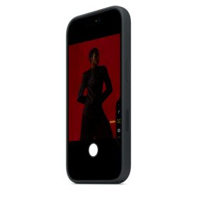 MagSafe-rögzítésű iPhone 17 Pro-szilikontok – fekete