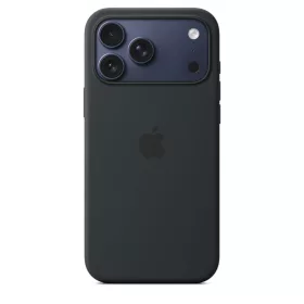   MagSafe-rögzítésű iPhone 17 Pro Max-szilikontok – fekete