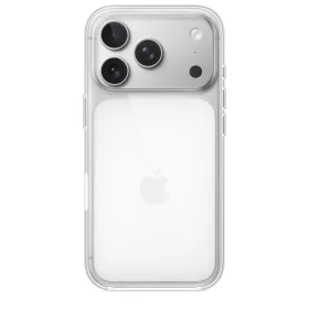 MagSafe-rögzítésű átlátszó iPhone 17 Pro-tok