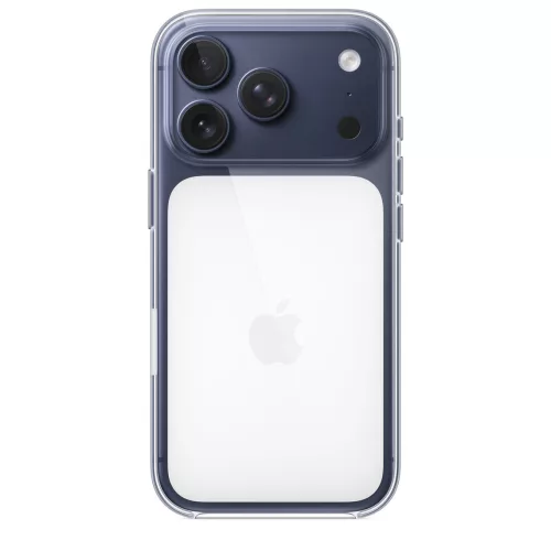 MagSafe-rögzítésű átlátszó iPhone 17 Pro-tok