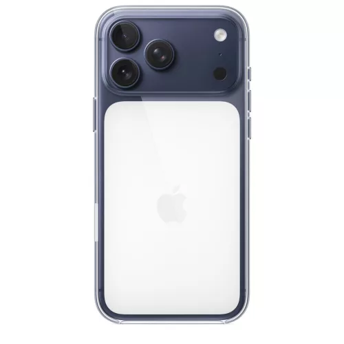 MagSafe-rögzítésű átlátszó iPhone 17 Pro Max-tok