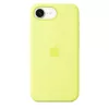 iPhone 16e szilikontok – neonsárga