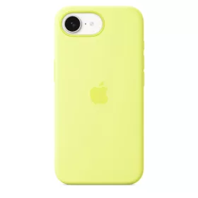 iPhone 16e szilikontok – neonsárga