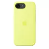 iPhone 16e szilikontok – neonsárga