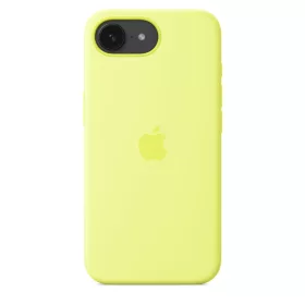 iPhone 16e szilikontok – neonsárga