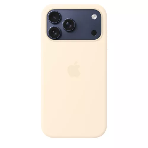 Apple iPhone 17 Pro Max szilikon tok MagSafe kompatibilis – Vanilla (vanília)