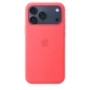 Apple iPhone 17 Pro Max szilikon tok MagSafe kompatibilis – Bright Guava (élénk guáva)