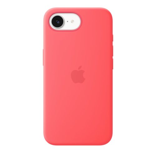 Apple iPhone 17e Silicone Case with MagSafe - Bright Guava