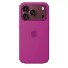 MagSafe-rögzítésű iPhone 18 Pro-szilikontok – magenta