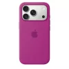 MagSafe-rögzítésű iPhone 18 Pro-szilikontok – magenta
