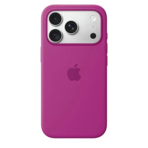 MagSafe-rögzítésű iPhone 18 Pro-szilikontok – magenta