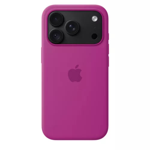 MagSafe-rögzítésű iPhone 18 Pro-szilikontok – magenta